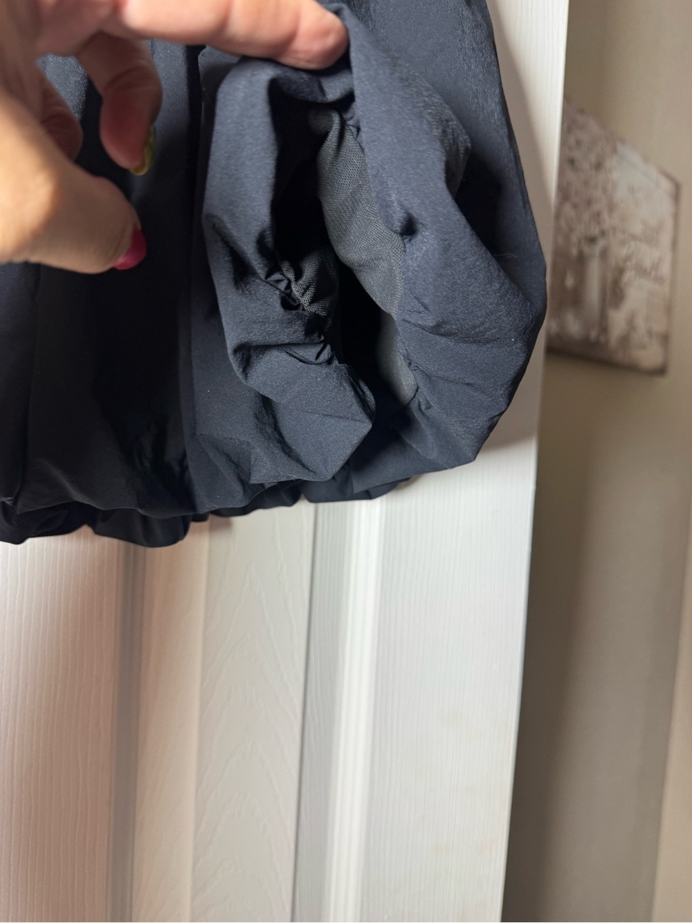 Mono B Black Bubble Skirt size L - Picture 7 of 8